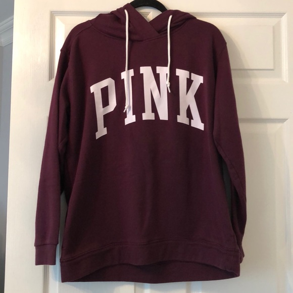 PINK Victoria's Secret Tops - PINK SWEATSHIRT MAROON
